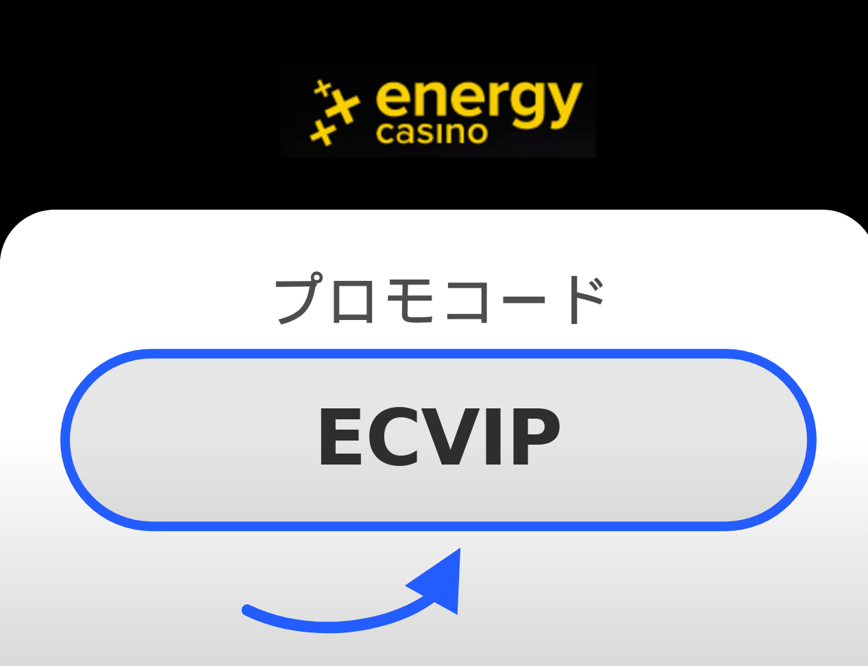 エナジーカジノ プロモコード：ECVIP